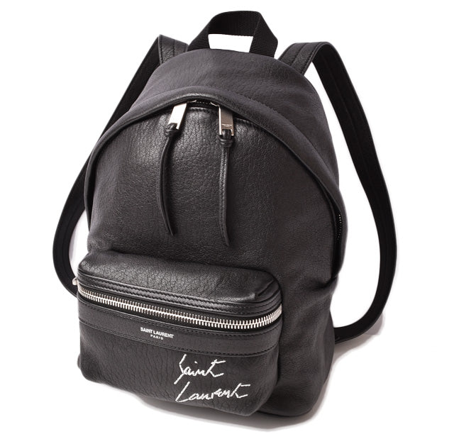 Saint Laurent- Backpack Rucksack Mini Leather Black