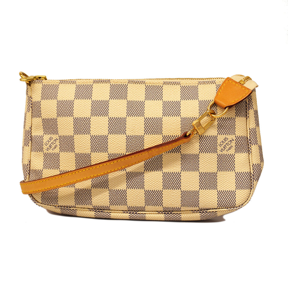Louis Vuitton Shoulder Bag Damier Azur Pochette Accessoire