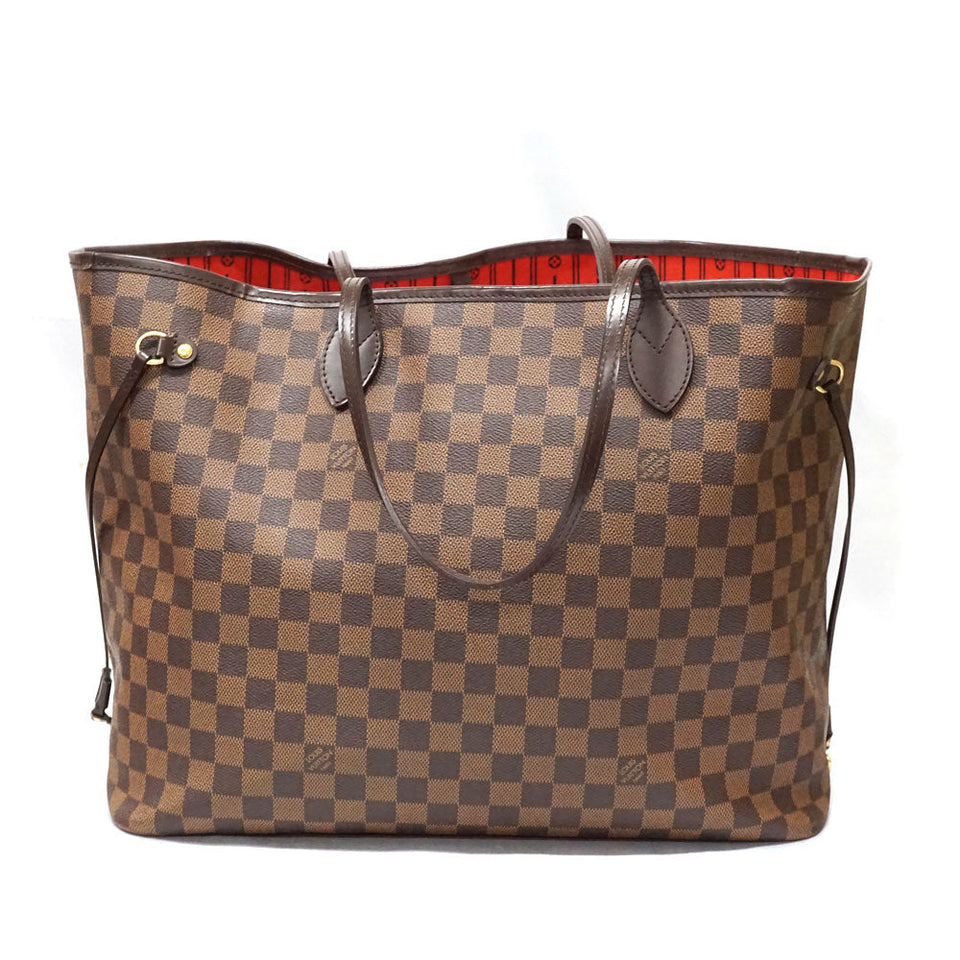 Louis Vuitton Neverfull GM Tote Bag Brown