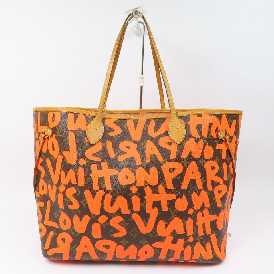 Louis Vuitton Neverfull GM Vintage Monogram Graffiti Tote Bag