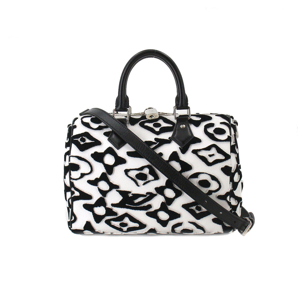 Louis Vuitton Fischer Collaboration Speedy Bandouliere 25 2 Way Hand Shoulder Bag