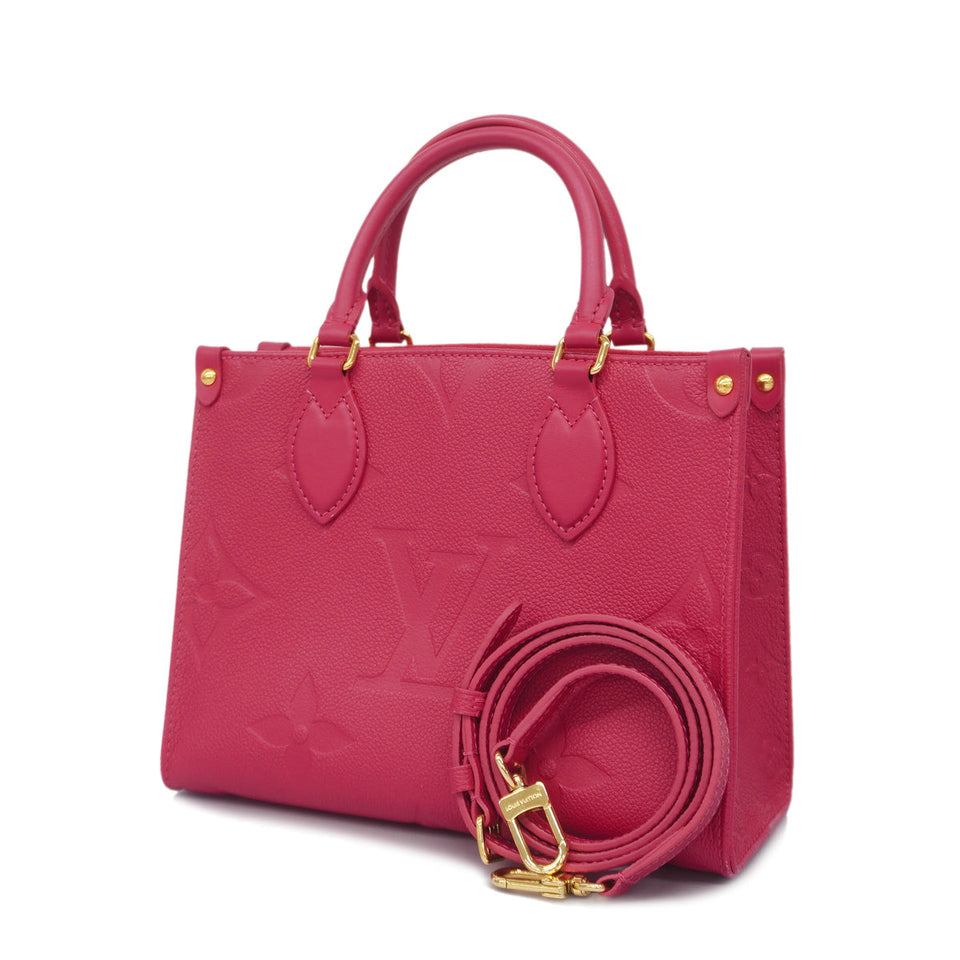 Louis Vuitton 2WAY Bag Monogram Implant On The Go PM
