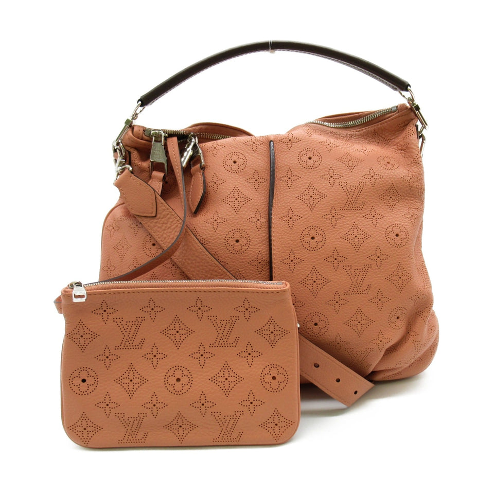 Louis Vuitton Selene PM Shoulder Bag Mahina Leather Pink
