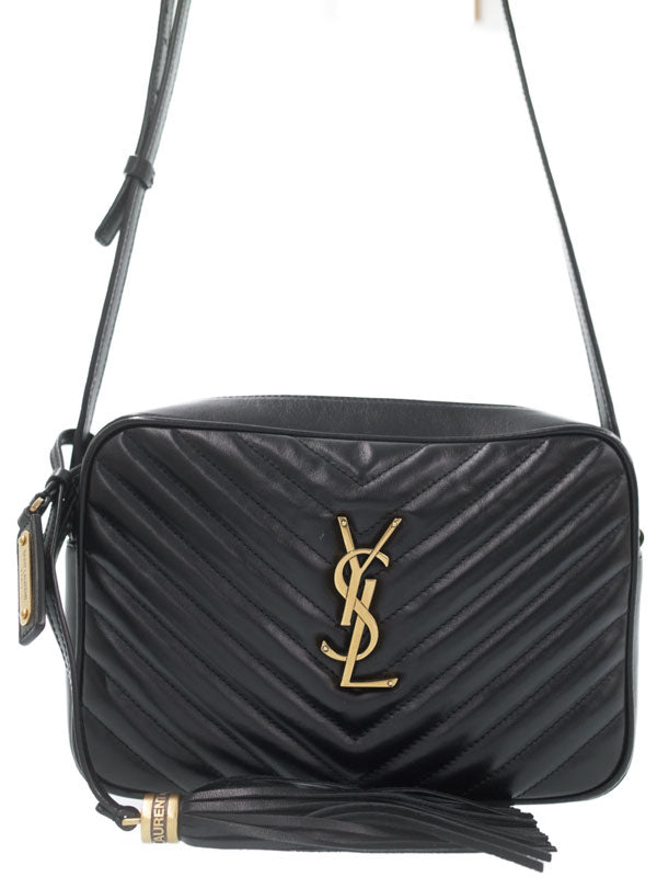 Saint Laurent- Paris Lou Camera Bag Shoulder Bag Black