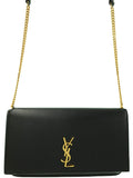 Saint Laurent- Paris Cassandra Phone Holder Smartphone Pouch Black