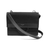 Saint Laurent- Paris City Flap Crossbody Pouch Shoulder Bag Black