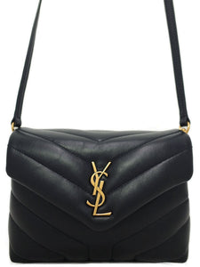 Saint Laurent- Monogram Toy Bag Shoulder Bag Black