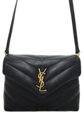 Saint Laurent- Monogram Toy Bag Shoulder Bag Black