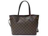 Louis Vuitton Neverfull PM Tote Bag Damier Ebene Brown