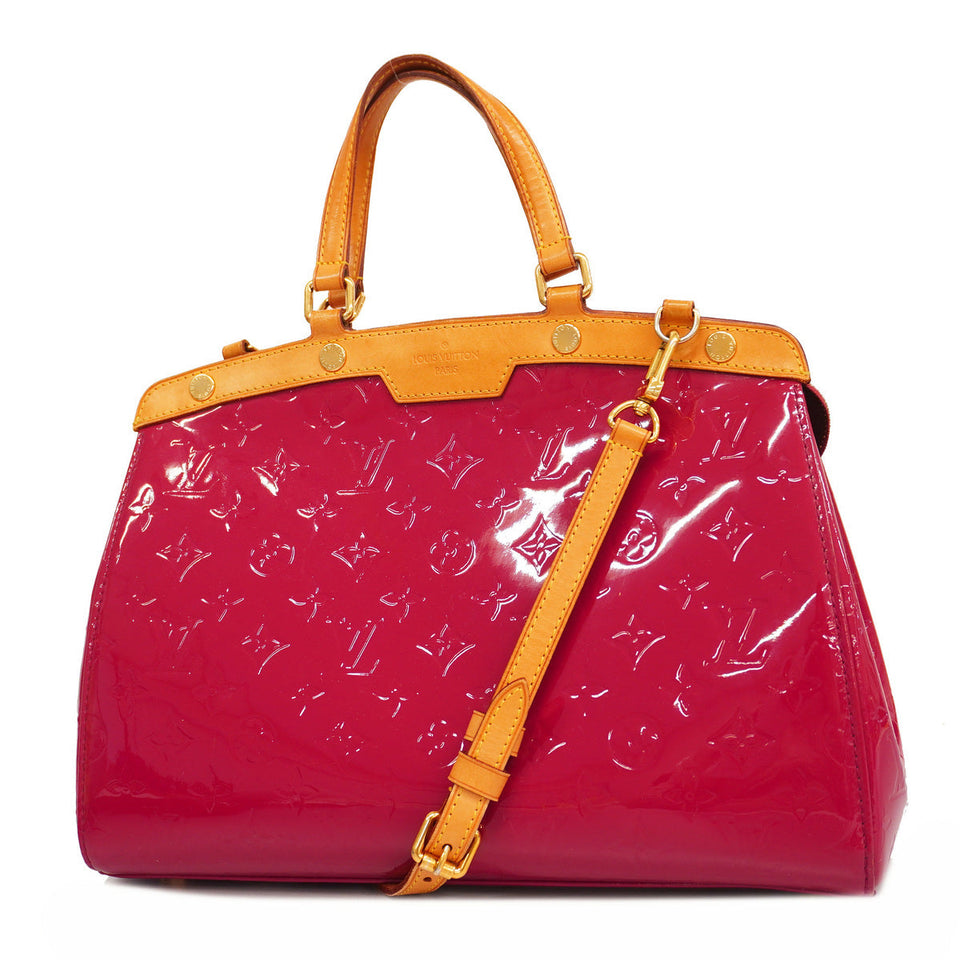 Louis Vuitton Monogram Vernis Blair MM Shoulder Bag Red