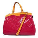 Louis Vuitton Monogram Vernis Blair MM Shoulder Bag Red