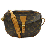 Louis Vuitton Monogram Genefille 27 Shoulder Bag Brown