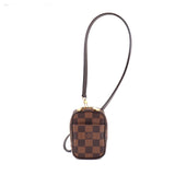 Louis Vuitton Damier Etui Okapi PM Pouch Ebene Gold Hardware