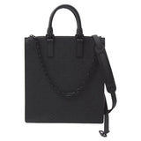 Louis Vuitton Monogram Taurillon Sac Plat Shoulder Bag Noir Black