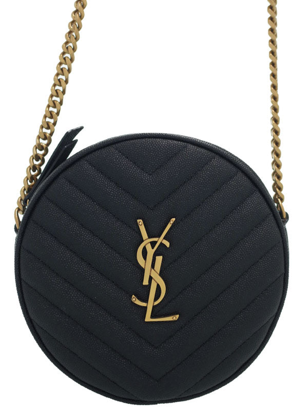 Saint Laurent- Chain Shoulder Bag Black