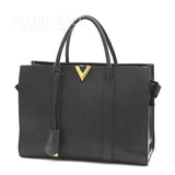Louis Vuitton Monogram Very Tote MM Shoulder Bag Noir Black