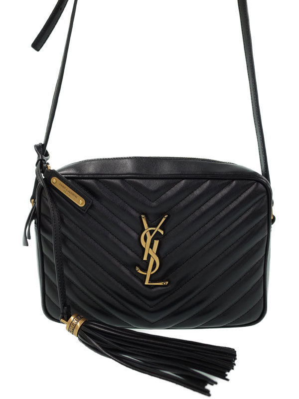 Saint Laurent- Paris Lou Camera Bag Shoulder Bag Black