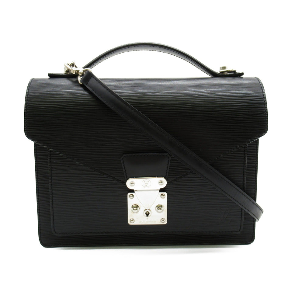 Louis Vuitton Monceau 28 Shoulder Bag 2way Black