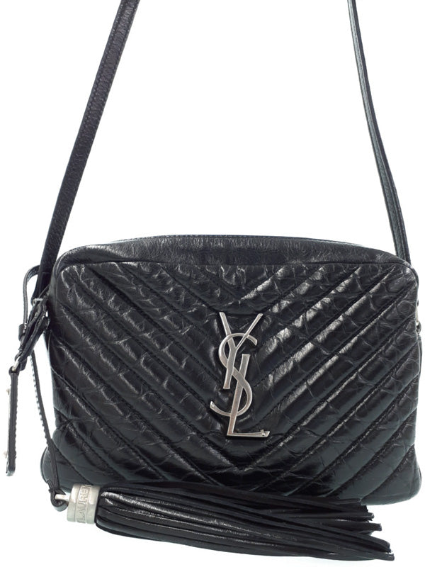 Saint Laurent- Camera Bag Shoulder Bag Black