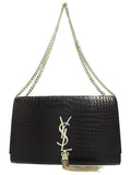 Saint Laurent- Classic Kate Satchel Chain Shoulder Bag Black