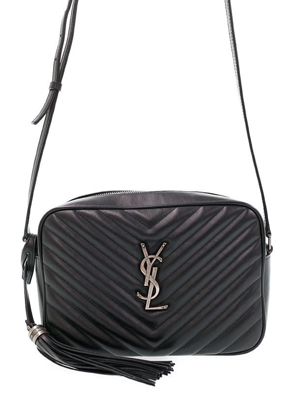 Saint Laurent- Paris Lou Camera Bag Shoulder Bag Black