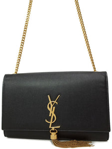 Saint Laurent- Paris Classic Kate Satchel Shoulder Bag Black