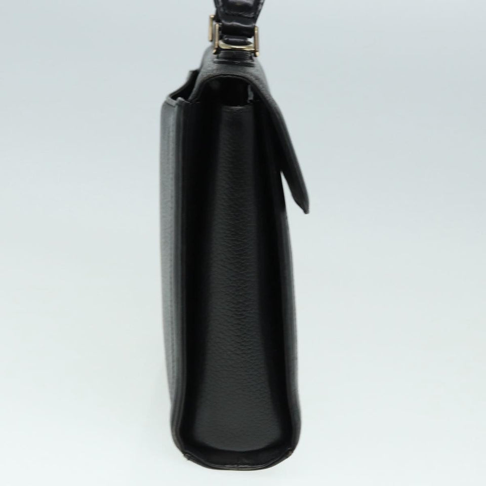 Burberry - Black Leather Handbag ( )