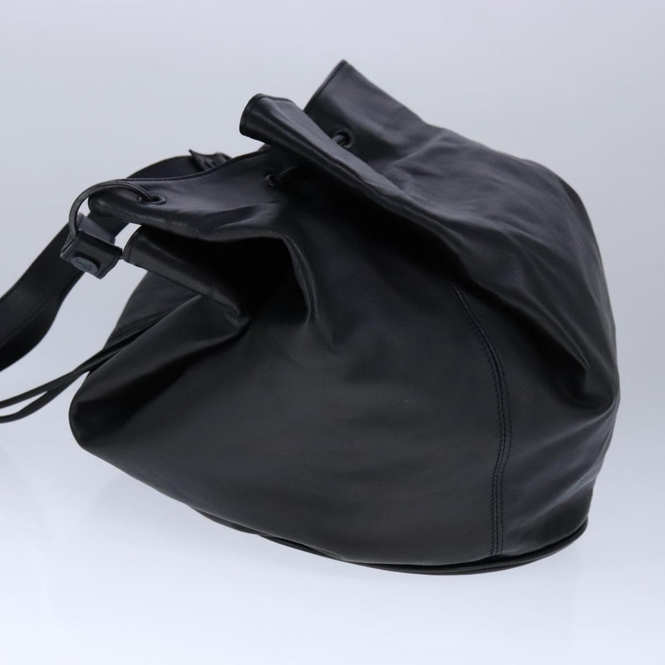 Burberry Black Leather Shoulder Bag ( )
