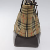 Burberry Nova Check Beige Canvas Tote Bag ( )