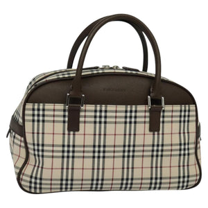 Burberry Nova Check Beige Canvas Tote Bag ( )