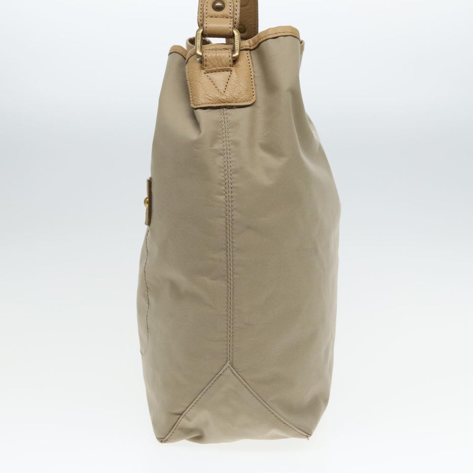 Burberry Blue Label Beige Canvas Shoulder Bag ( )