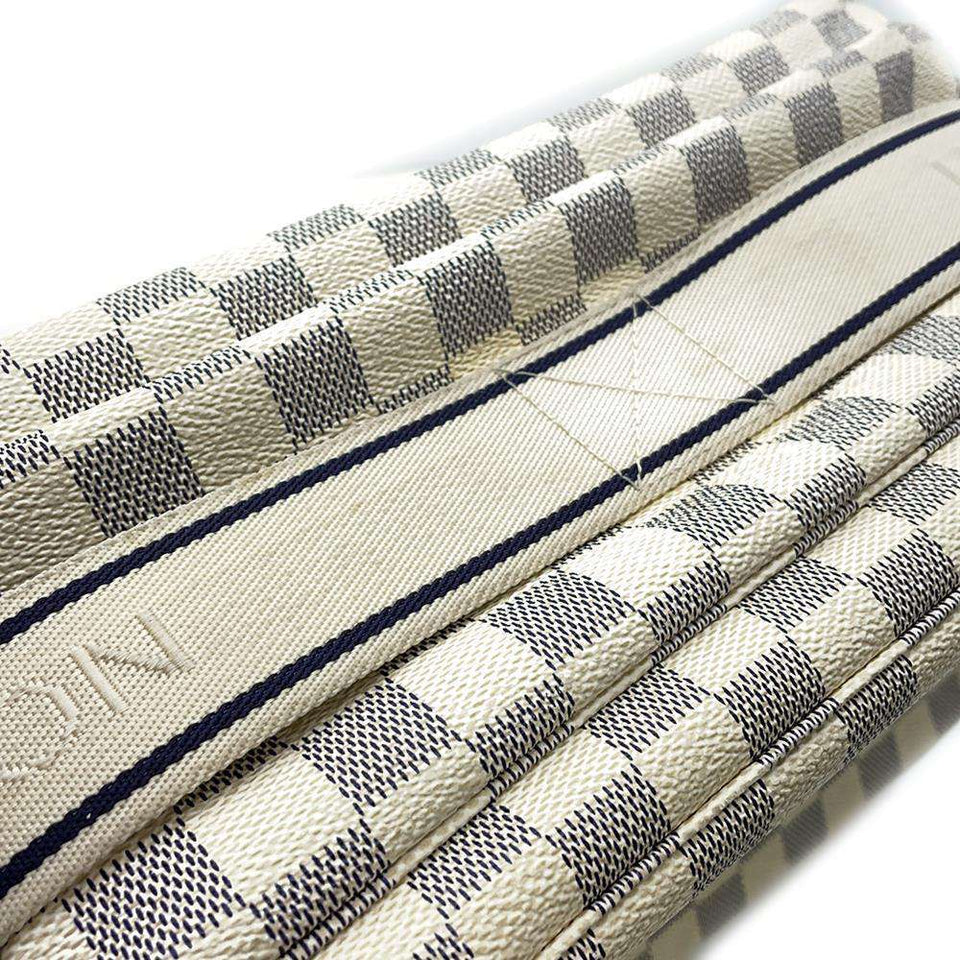 Louis Vuitton Shoulder Bag Damier Azur Naviglio