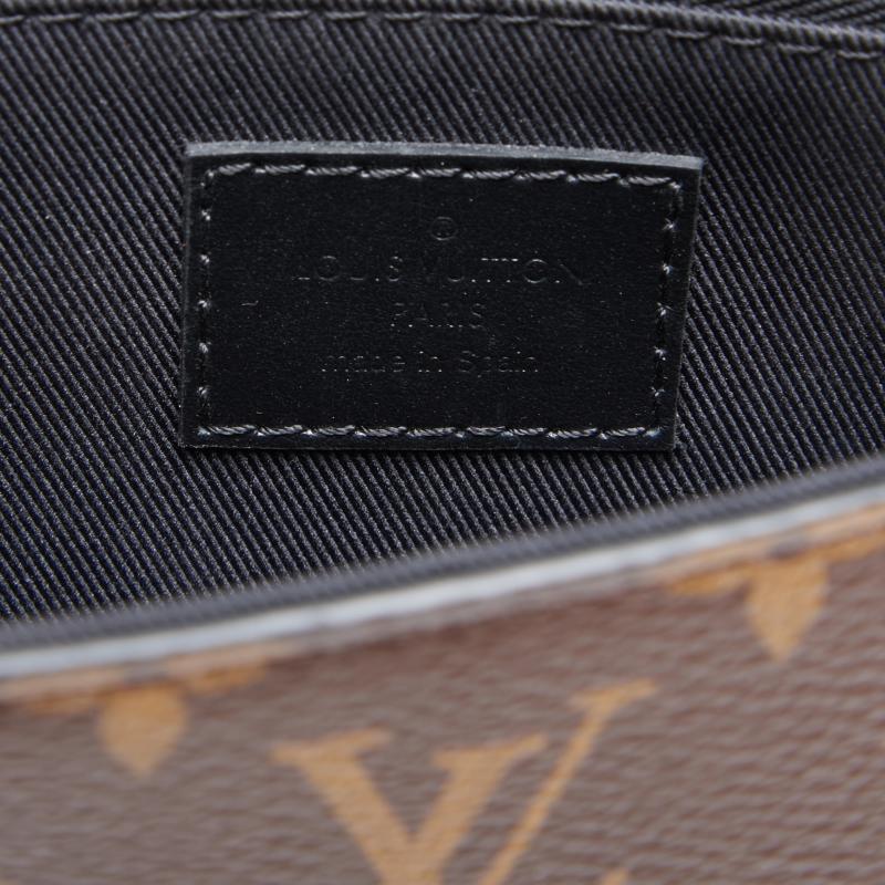 Louis Vuitton Monogram Macassar S Lock Shoulder Bag