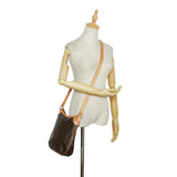 Louis Vuitton Monogram Odeon PM Crossbody Shoulder Bag Brown