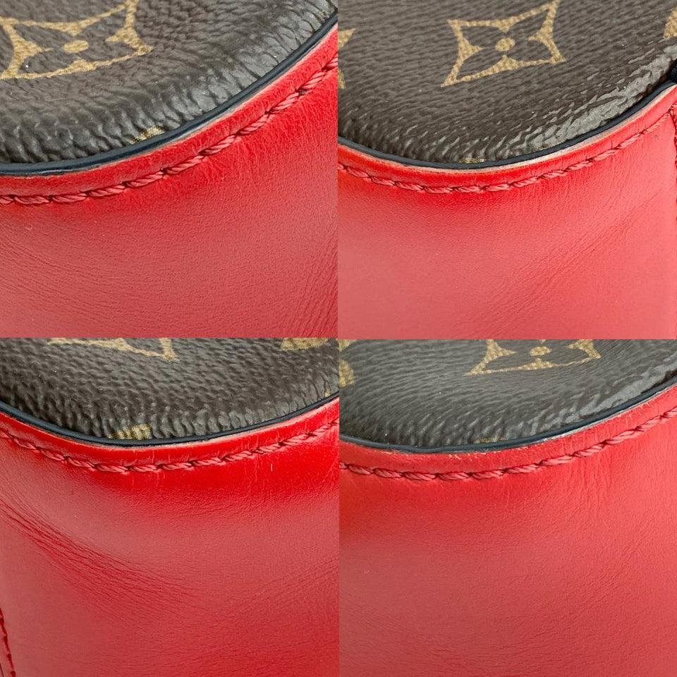 Louis Vuitton Saintonge Bag messenger Monogram Brown