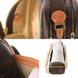 Louis Vuitton Monogram Reporter PM Brown Canvas Shoulder Bag