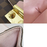 Louis Vuitton Kaisa Clutch Shoulder Bag  Pvc Coated Canvas