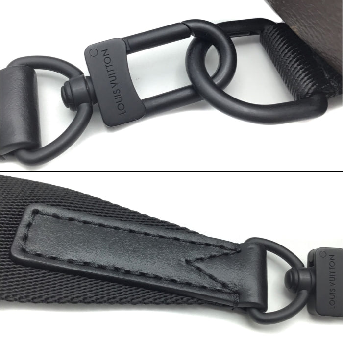 Louis Vuitton Avenue Sling Bag Monogram Macassar Body Bag