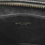 Saint Laurent- Cabas Leather Handbag Black