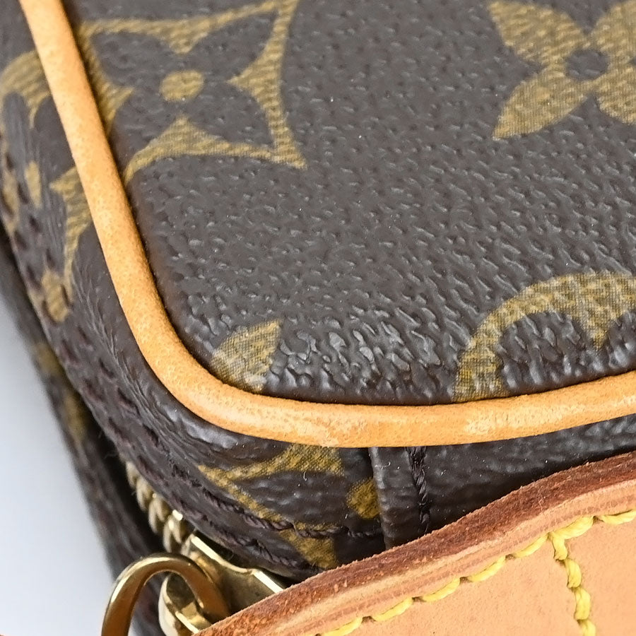 Louis Vuitton Pochette Croissant Monogram Brown One Shoulder Bag