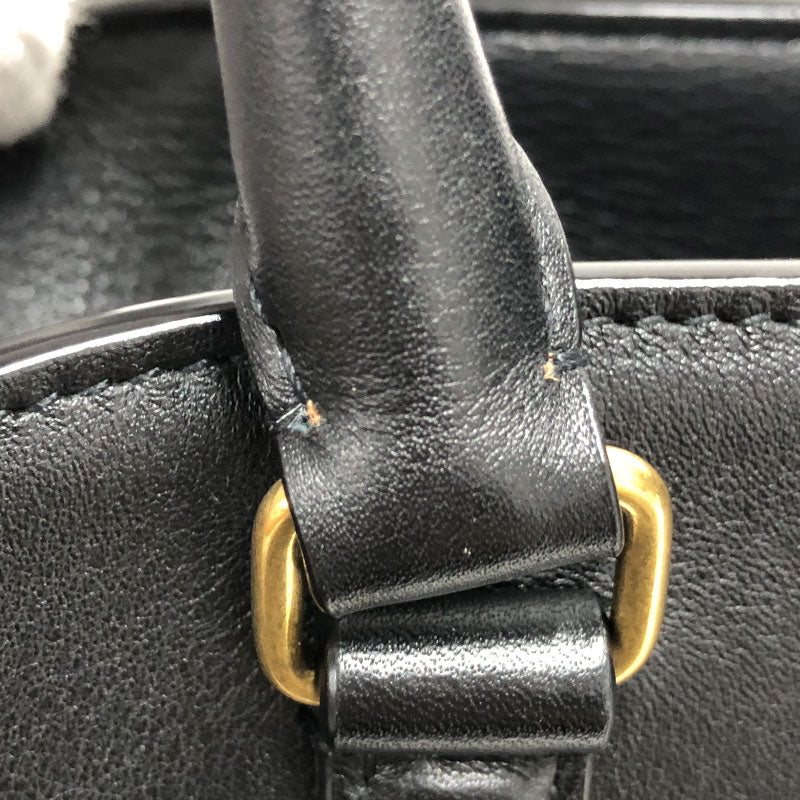 Saint Laurent- Duffle Lock Baby 2way Handbag Black