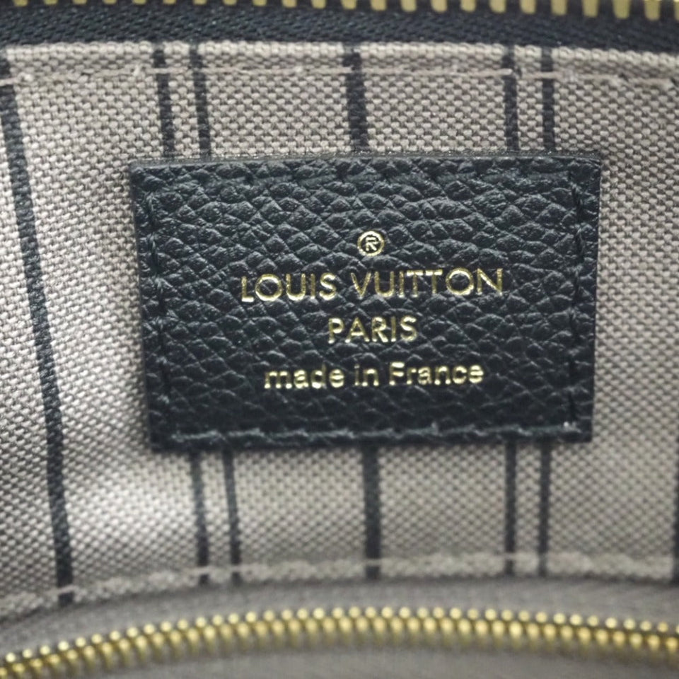 Louis Vuitton Bastille MM 2WAY Shoulder Bag Monogram Implant Handbag