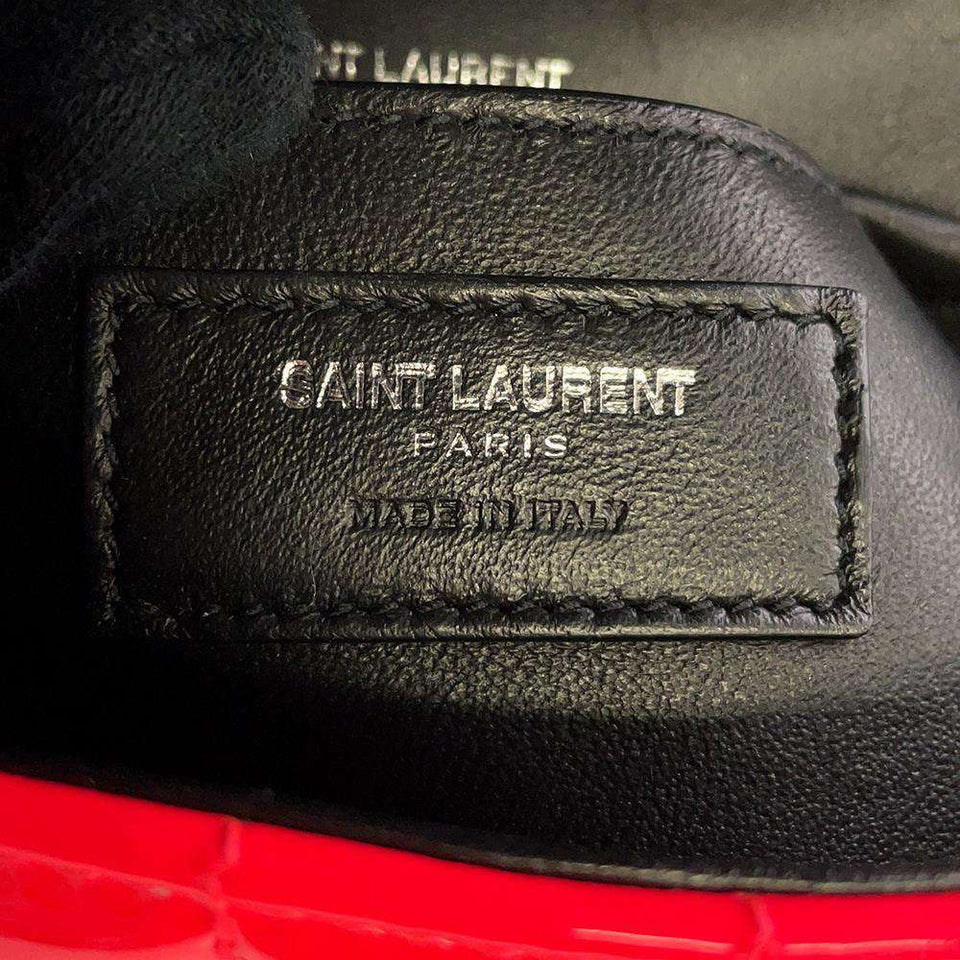 Saint Laurent- Paris Shoulder Bag Vicky Patent Pink