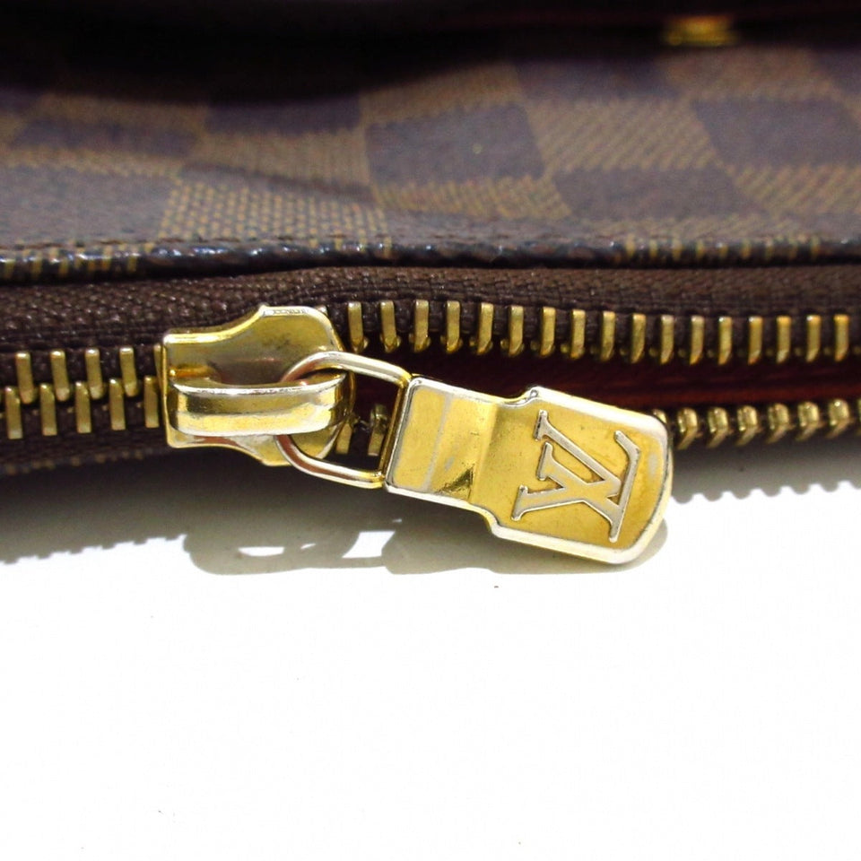 Louis Vuitton Bloomsbury PM Shoulder Bag Ebene Damier Canvas
