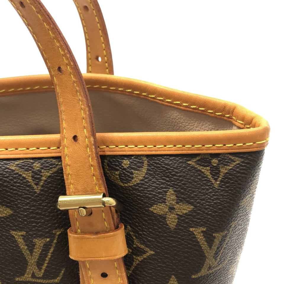 Louis Vuitton Bucket GM Shoulder Bag Monogram Canvas