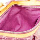 Louis Vuitton Handbag Monogram Denim Neo Speedy Fuchsia