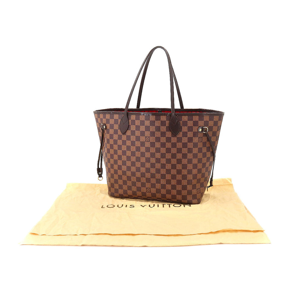 Louis Vuitton Damier Neverfull MM Tote Bag Ebene