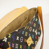Louis Vuitton Shoulder Bag Monogram Multicolor Sologne Noir