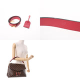 Louis Vuitton Damier Bobour MM Scarlet Damier Canvas 2way Bag A Rank
