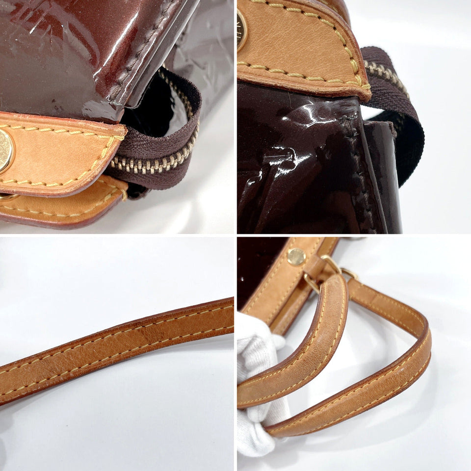 Louis Vuitton Blair MM Handbag Monogram Verni
